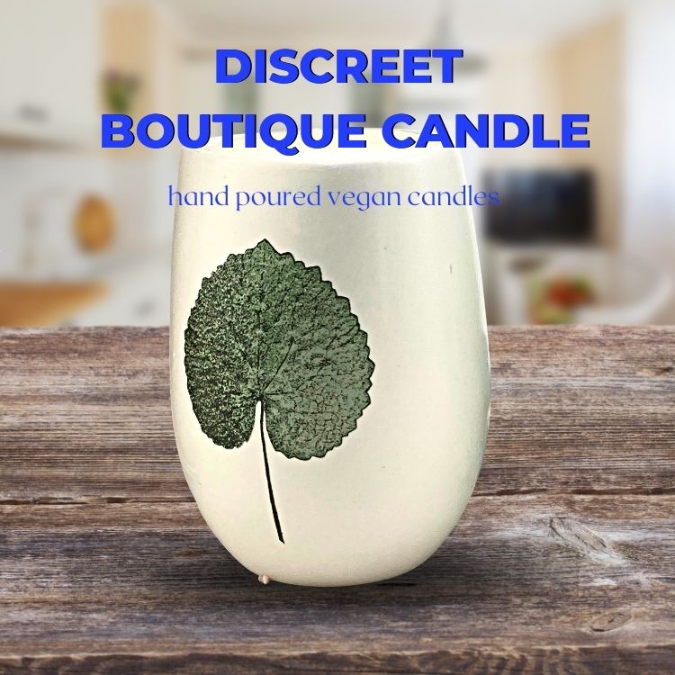 Discreet Candle In Stoneware