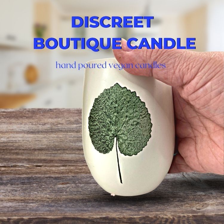 Discreet Candle In Stoneware