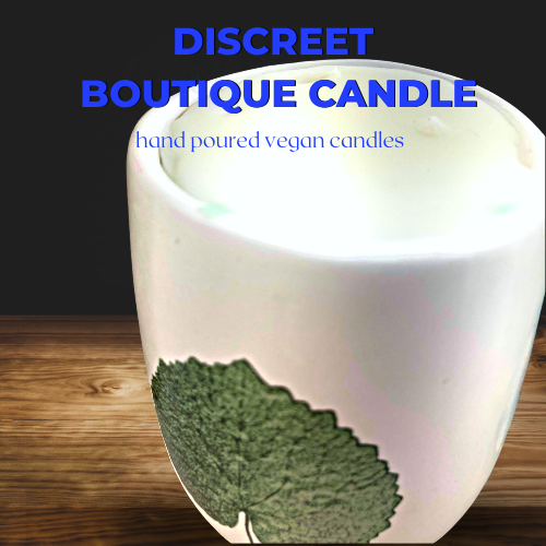 Discreet Candle In Stoneware