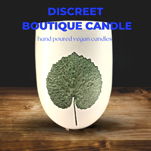 Discreet Candle In Stoneware