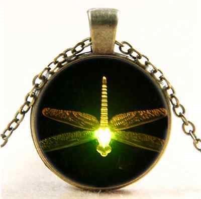 Dragonfly Antique Bronze Necklace