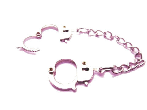 Steamy Nights Steel Handcuff Bondage Bracelet