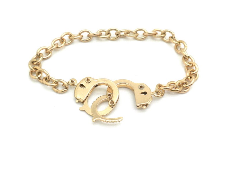 Steamy Nights Steel Handcuff Bondage Bracelet